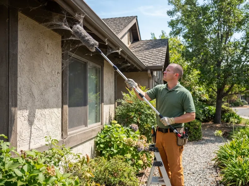Spider Suppression and Web Removal in Oakdale, CA