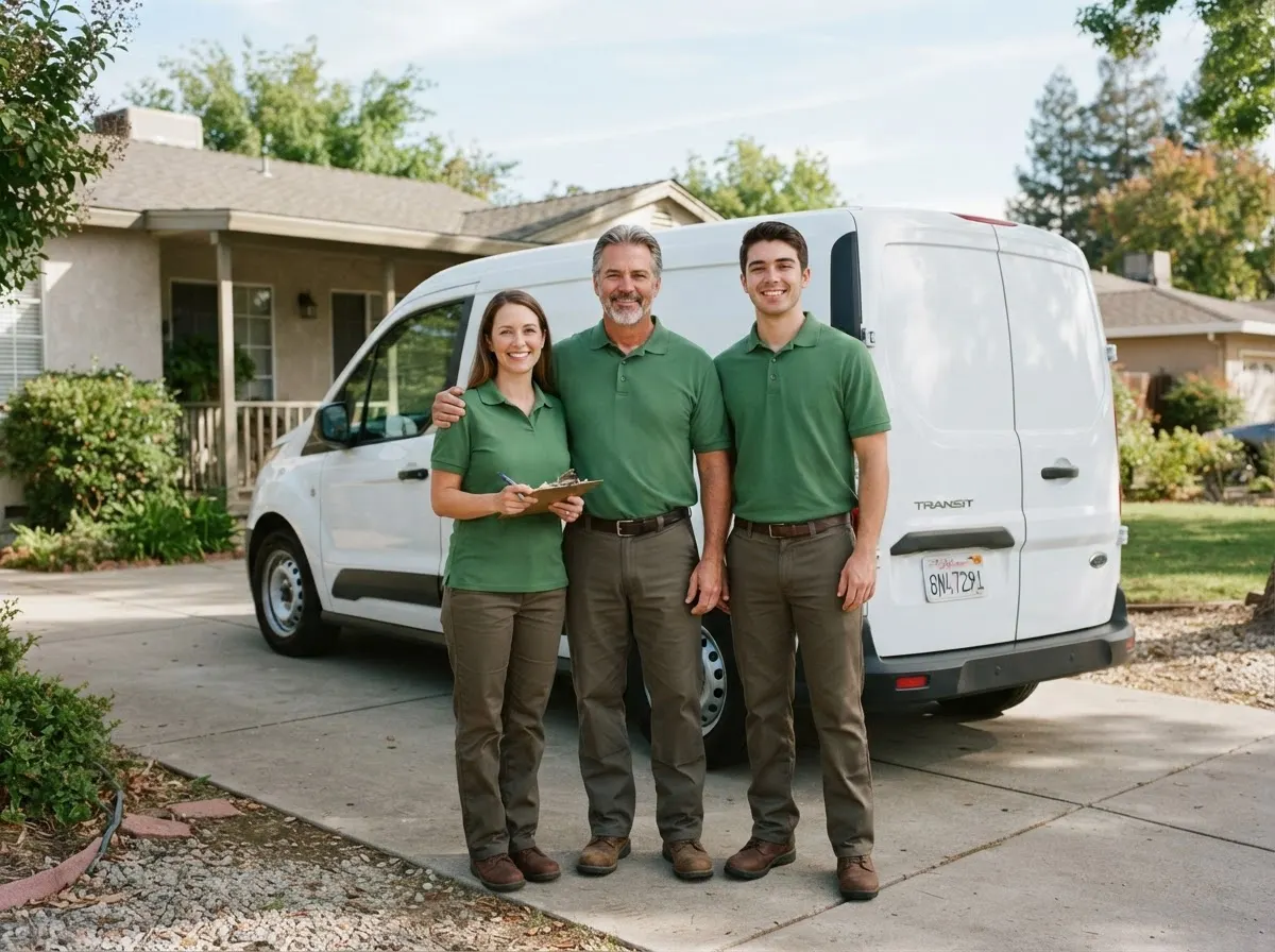 AmberShield Pest Care pest control sevice team in Oakdale, CA